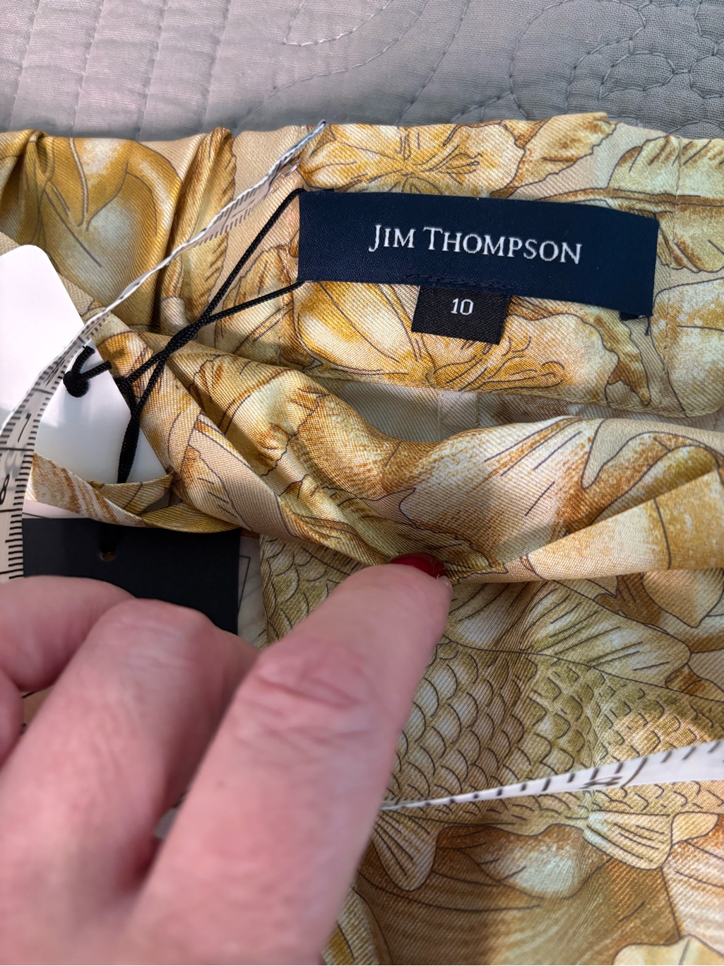 Nwt Jim Thomson Ayothaya Kingdom Fishermen Pants Msrp $345 Sz 6 — image 8 of 8